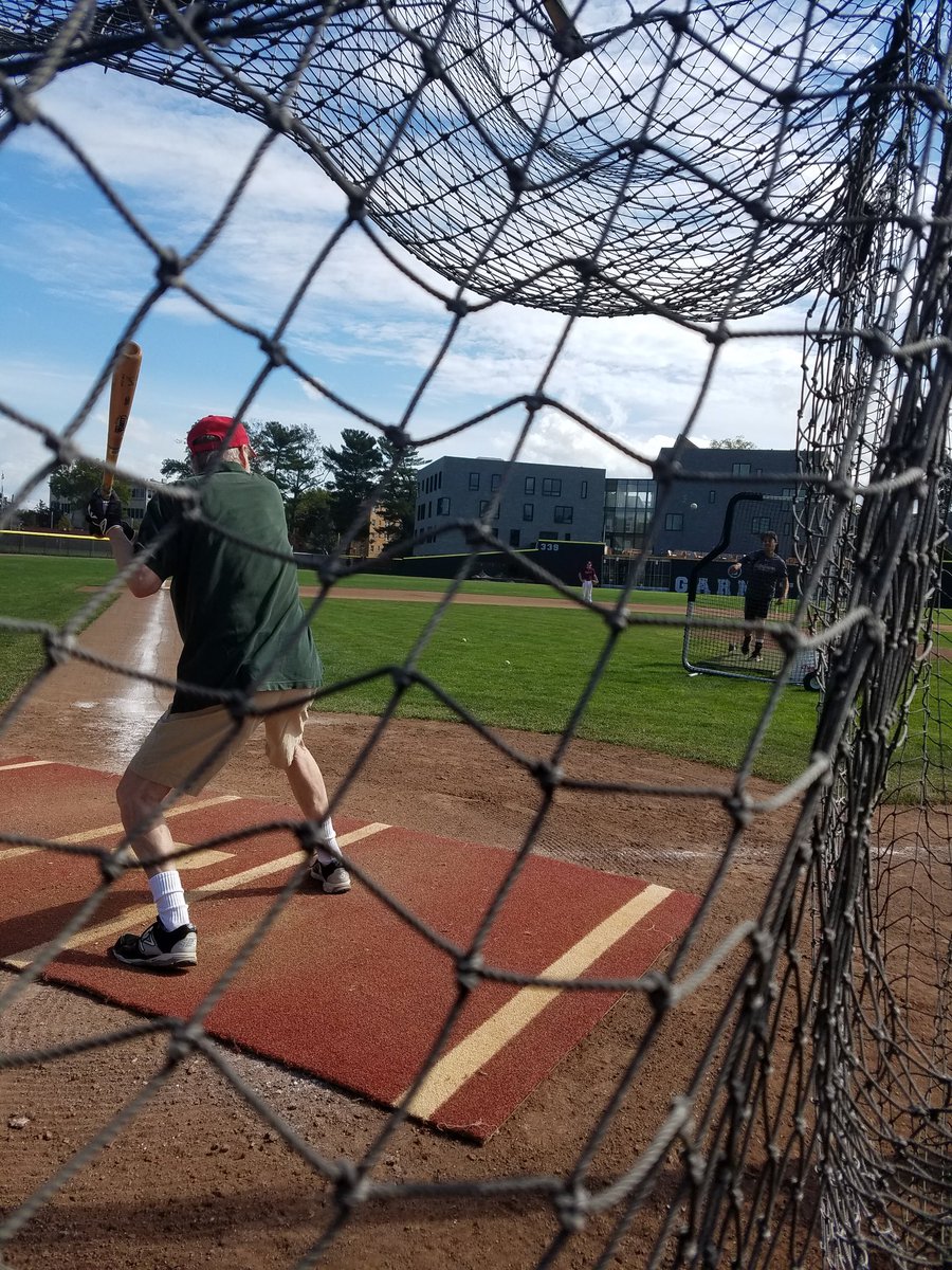 CoachMidkiff's tweet photo. Alumni home run derby! #gogarnet #classof58 https://t.co/gKVzwtc1EO