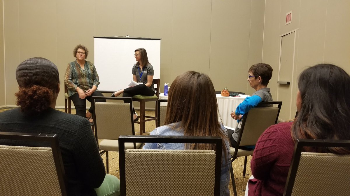 KAC_Jake's tweet image. We're at @KansasAEYC listening to Rep. @monicamurnan and @aqgress discuss early childhood education. What an opportunity. 😁 #ksleg