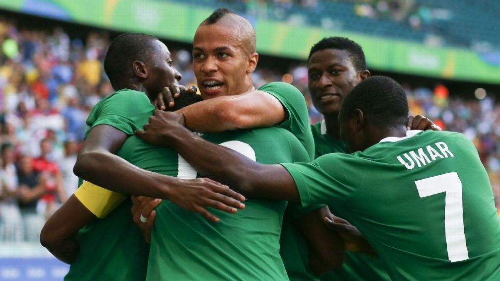 Buhari congratulated Super Eagles on their victory Saturday over the Chipolopolo of Zambia at the Godswill Akpabio Stadium, Uyo, Akwa Ibom State.