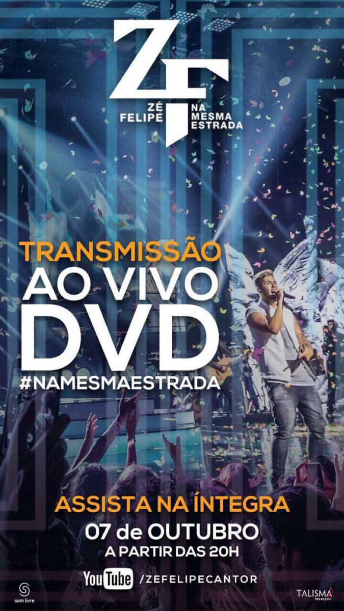 zefelipenews's tweet photo. Hoje rola a transmissão ao vivo do DVD do @zefelipecantor, "Na Mesma Estrada". É a partir das 20h em https://t.co/JTLuzKrzZa #MPN #ZeFelipe https://t.co/R2kjQ43bR6