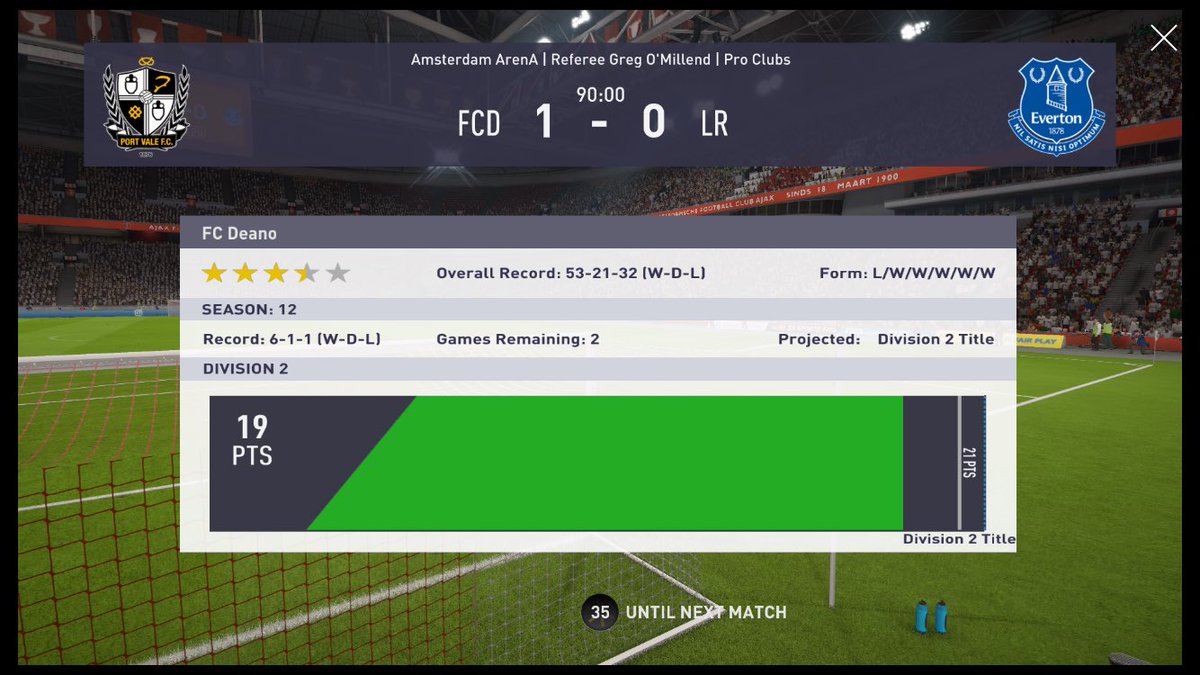 TheFCDeano's tweet photo. We've done it! We're In Division 1! Congrats to the boys! #DeanoDiv1 https://t.co/PmfDujgVkM