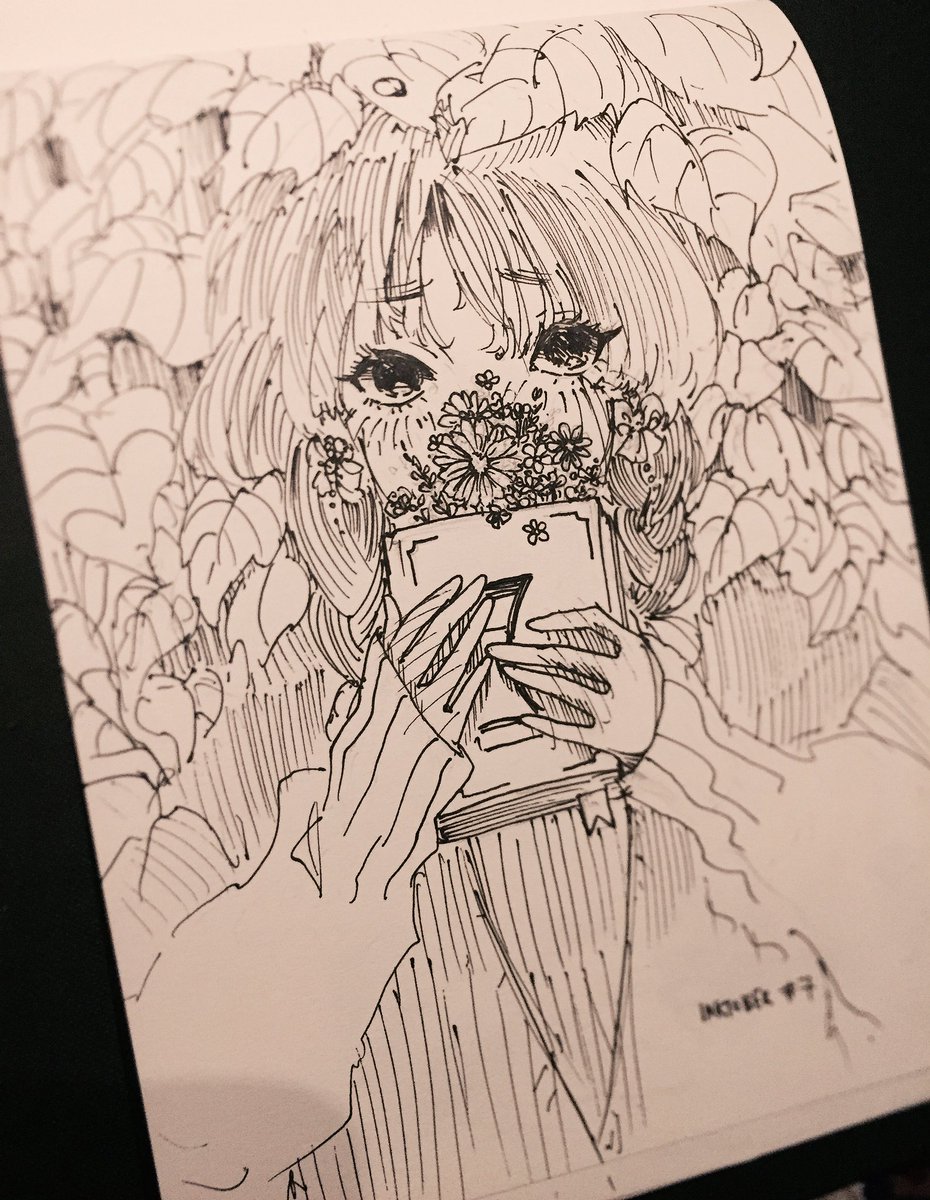 shy shy shy #Inktober #inktober17 