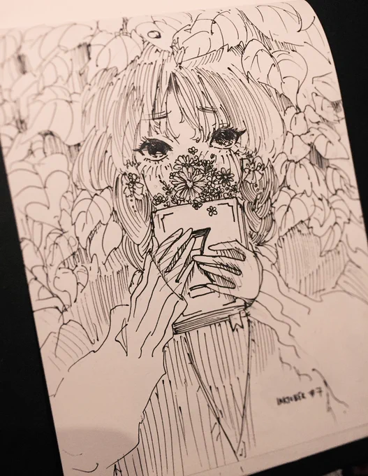 shy shy shy #Inktober #inktober17 