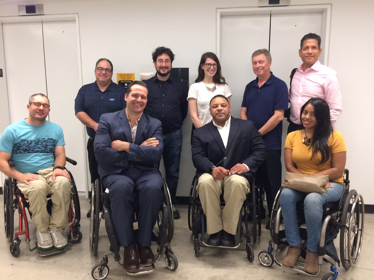 JMedellinNYC's tweet photo. Tks @FIT @DanLevinsonWilk for inviting @GoodwillNYNJ to public transport people w/ disabilities panel screening https://t.co/zOkYLtkJON https://t.co/o2Bc5djrGa