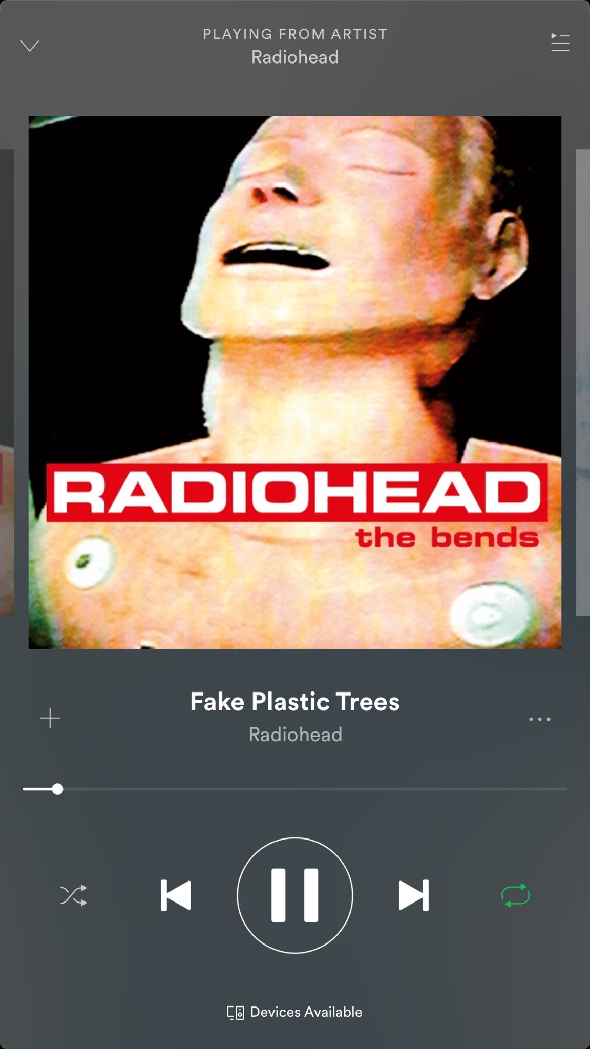  Radiohead - Fake Plastic Trees
Happy Birthday Thom Yorke 