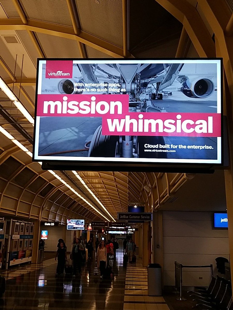 mharitx's tweet photo. On vacation, but can't help it if it stares you in the face @virtustream #DCA https://t.co/neND2P4xxN