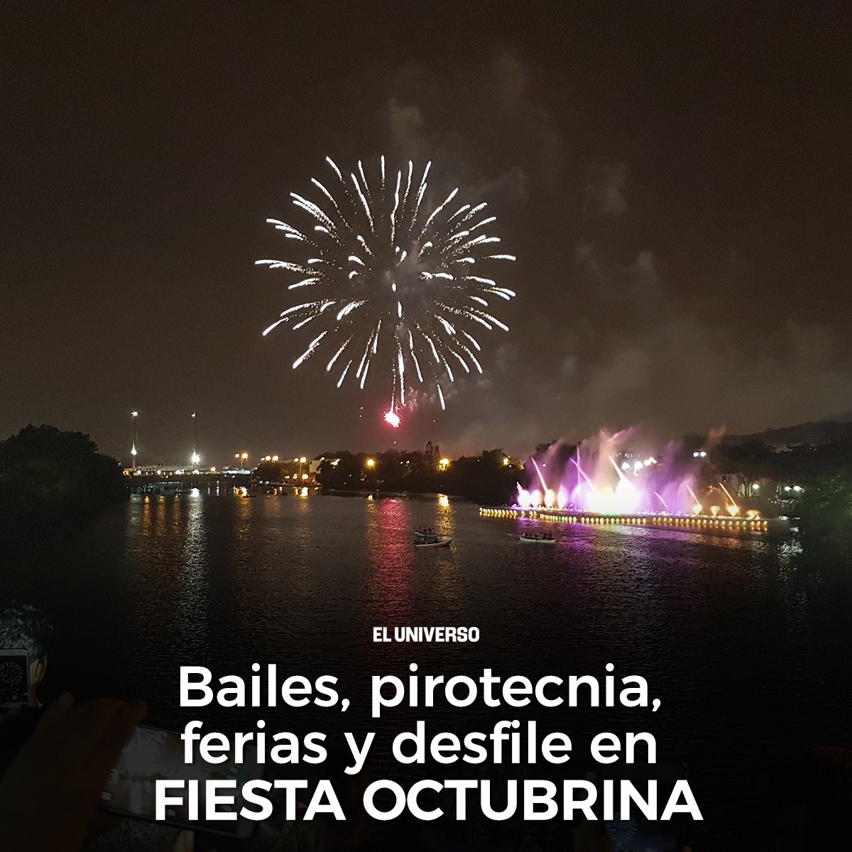 ¡Guayaquil está de fiesta! A continuación la agenda para festejar los 197 años de independencia. ► ow.ly/qcKw30fIgm6