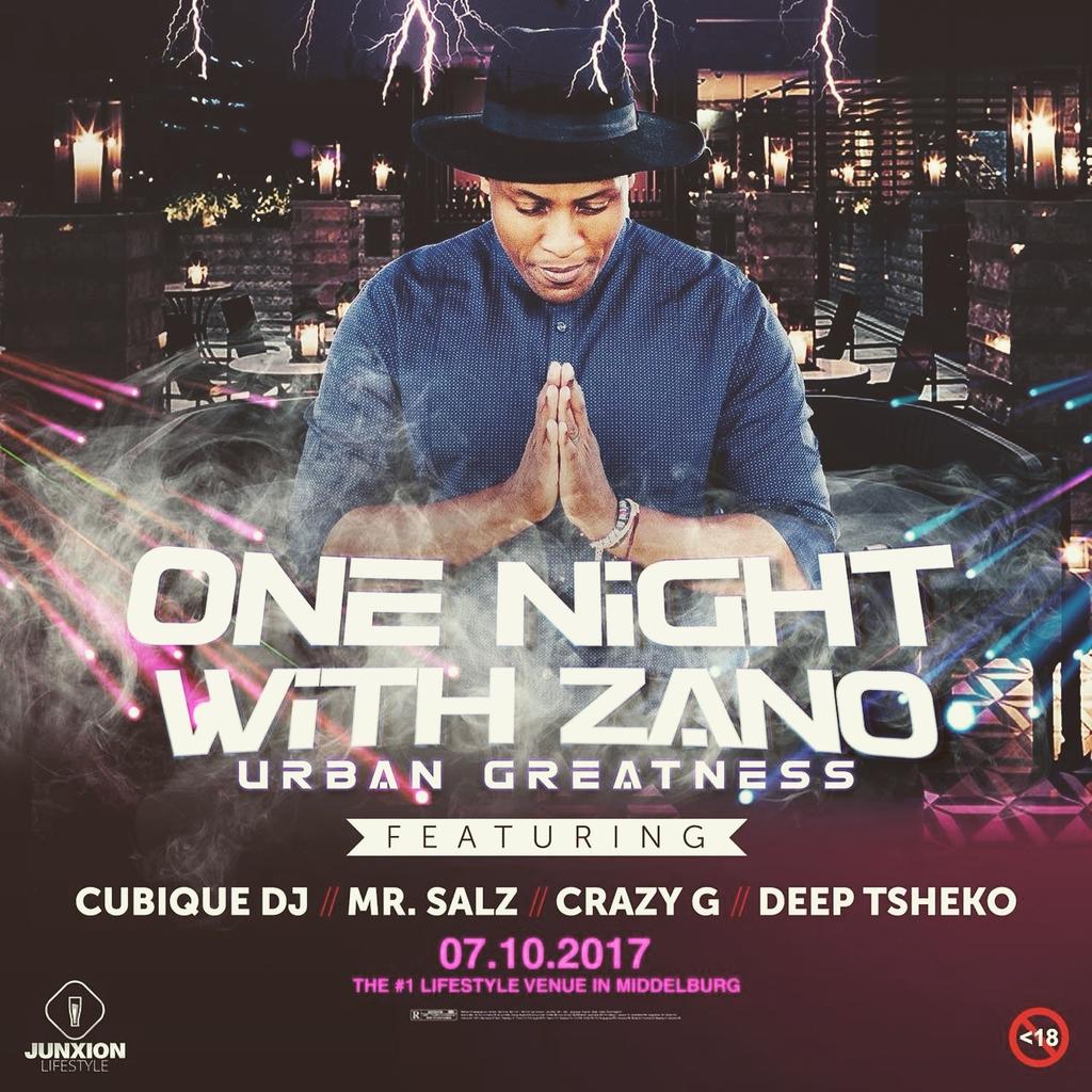 goddat's tweet photo. #JunxionLifestyle @CubiqueDJ @ZanoUrban @Delicious_Keys @realkengee #Middleburg we are envading indawo tonight, great crowd https://t.co/ckUAK5B7S9