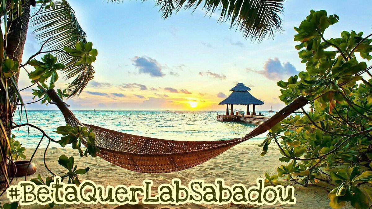 E porque não? sábado tbm é dia de levantar os pés em uma bela rede e curtir a paisagem!! Boa tarde! #BetaQuerLab #BetaQuerLabSabadou ✌️😊