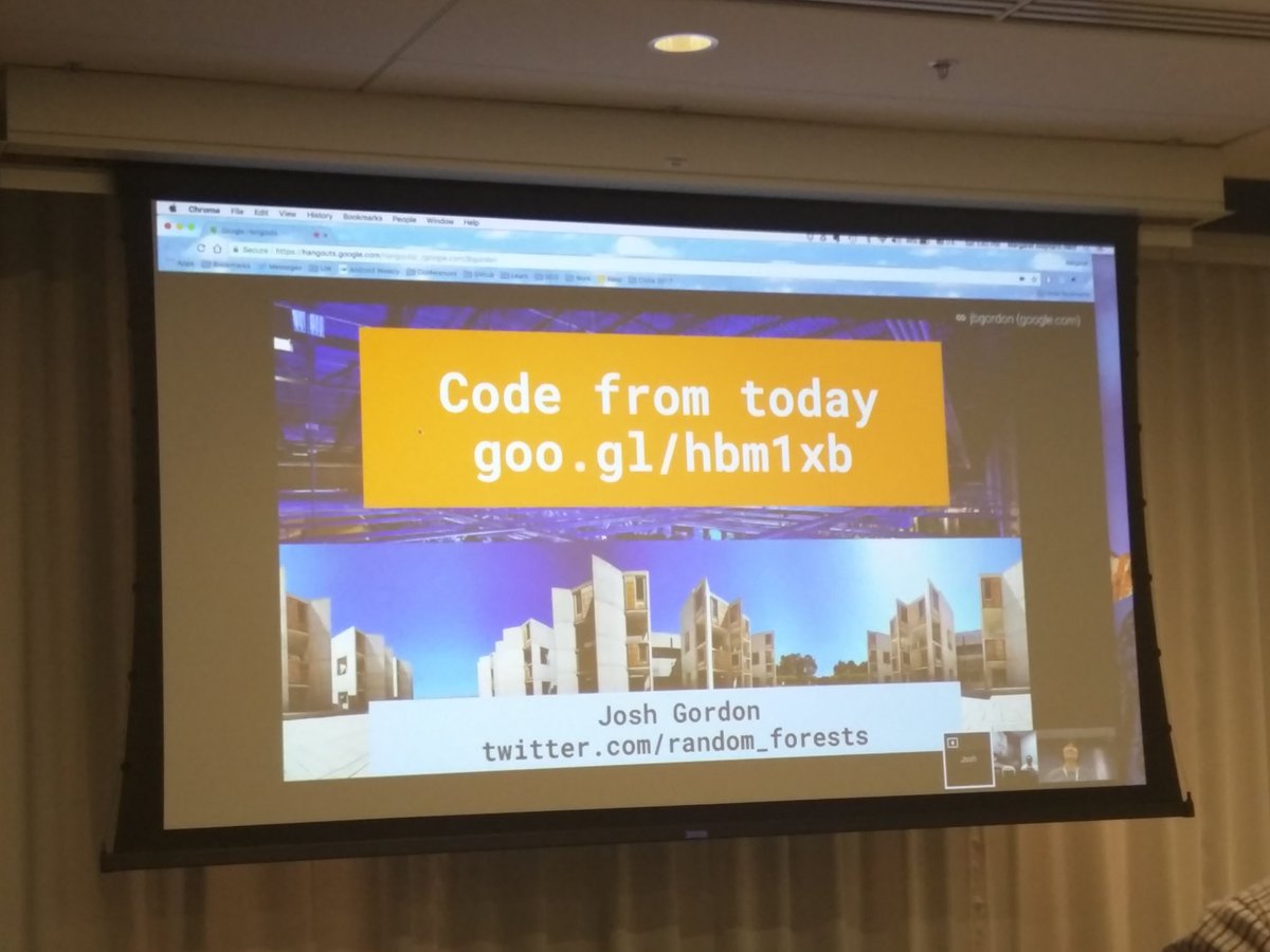 n8ebel's tweet image. loving @random_forests discussing Feature engineering with #TensorFlow

@gdgseattle @WTMSeattle 
#DevFest17 #DevFestSEA