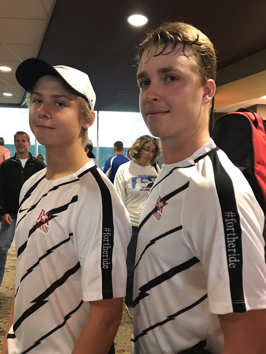 RRHS_Activities's tweet photo. Johnson/Loscheider come back down 2-5 in the third set and win the tie breaker to become EDC Champions! #NeverQuit #ForTheRide #ThoseSleeves https://t.co/2P1xZOsgUG