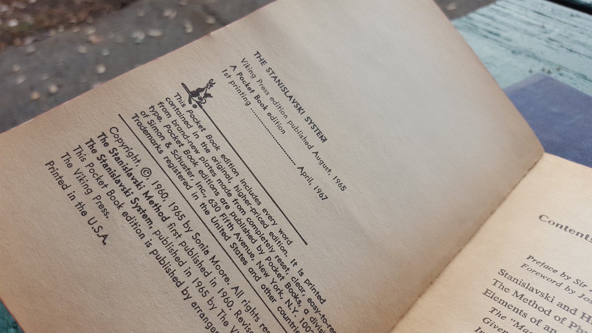 My new #book, understanding #acting makes you a better #film #director. For me there are only two methods: #Stanislavski &amp; #Shakespeare.
