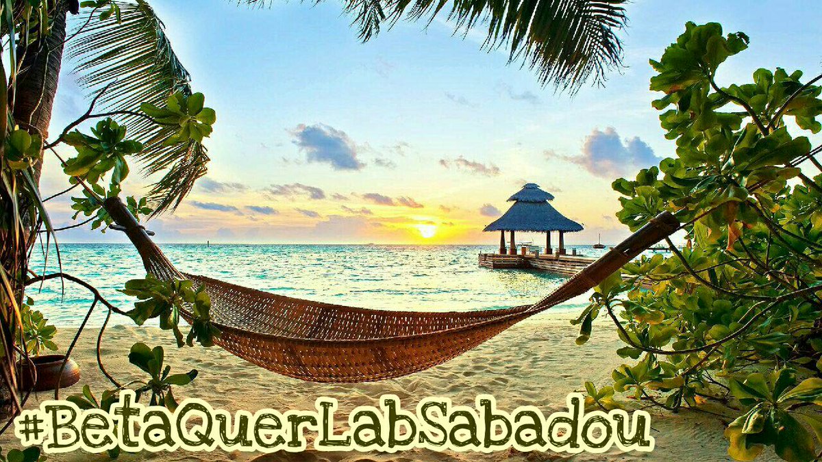 Tô indo agora pra um lugar todinho meu, quero um rede preguiçosa pra deitar...🎵🎶🎵 #BetaQuerLabSabadou #BetaQuerLab