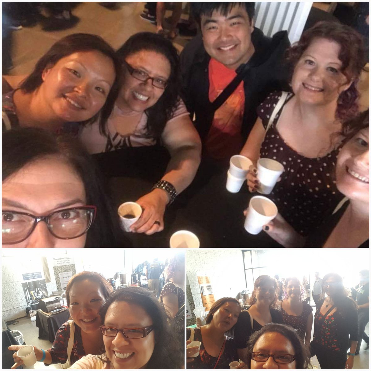 CelinaBarajas1's tweet photo. #CoffeeConChicago is more fun when you're with great friends 💞😄☕ .@CoffeeConEvent @sketchy02 @Sketchy001 @Beautyvictoria2 @cattrigger https://t.co/5hAvFY6QBn