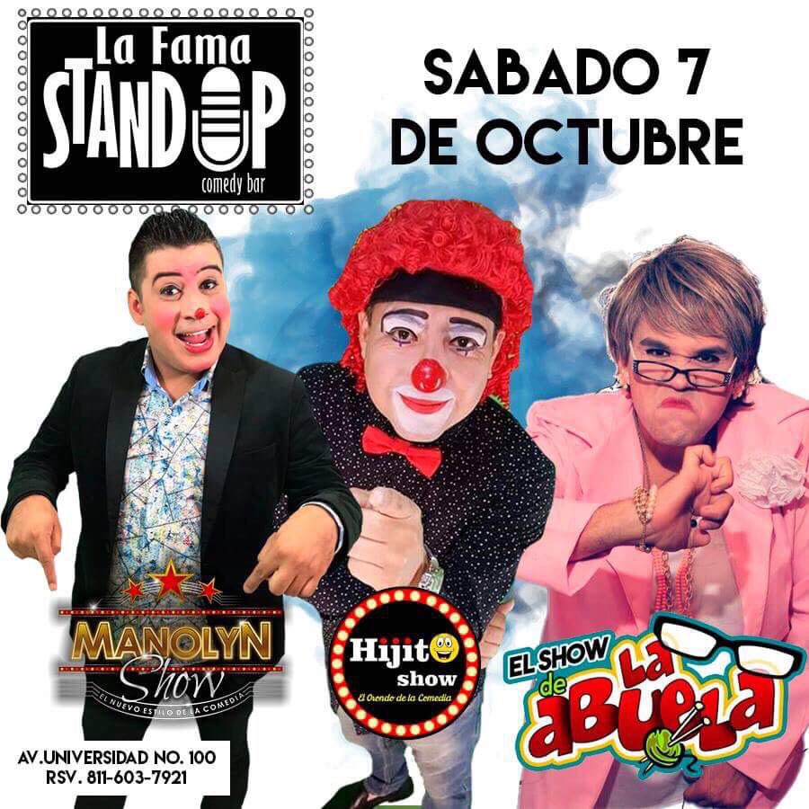 Te invito a ver mi show hoy en la fama frente a heb universidad 10:00pm
Mándame whatsapp y te regalo tu entrada cel 8120072804