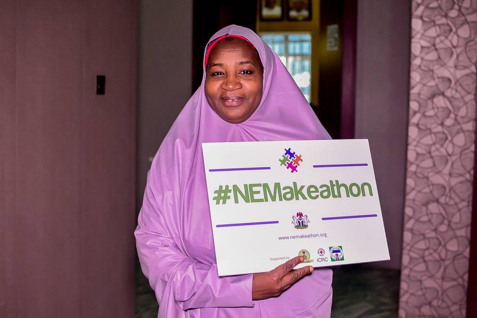 NigeriaGov's tweet photo. There are issues. 
What is our response?

Join the #NEMakeathon &amp; impact lives  in the North East.

Apply here: https://t.co/uGKM7VbOYy https://t.co/w6bZBXrjis