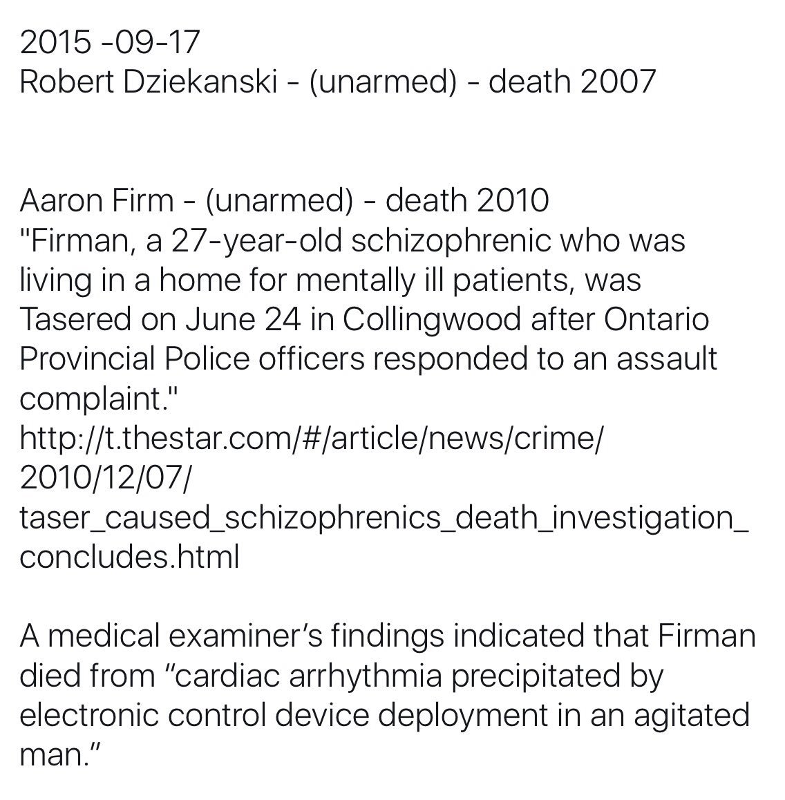 OnElectionDay's tweet photo. @BajJamFineApple Use of #tasers, guns, force by Police can all lead to death.
Police don't need more options to abuse.
#NoTasers
https://t.co/kVxo5bqzus https://t.co/N3hLbFPcDk