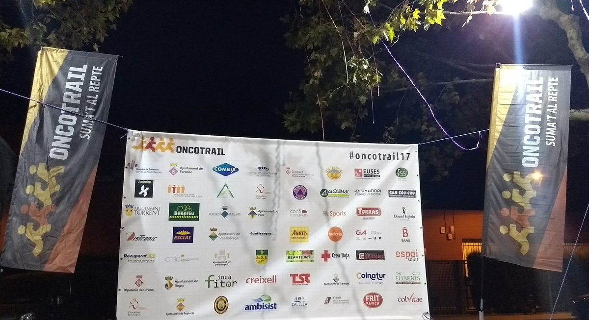 OncoTrail's tweet photo. (quasi) MITJA NIT! Però no arribem a la meitat de res!! 85 equips i comptant al podi!!! 

L'#oncotrail17 us espera! Fins que sigui clar!! https://t.co/Jg8xo7HQFC