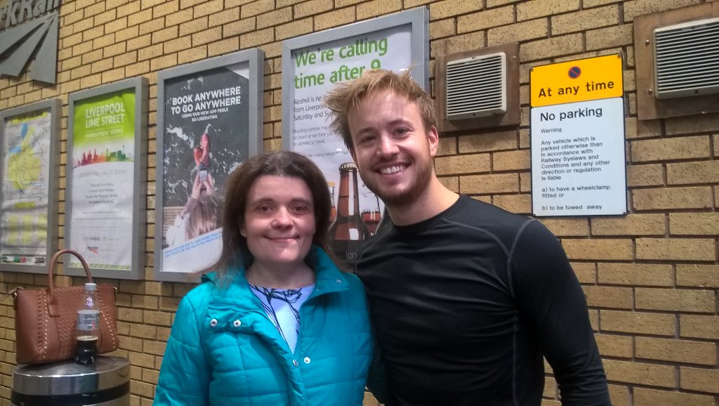 Cat_J_Parry's tweet photo. @WillBreckin Aren't we cute??!! π Thank you for your time!! π You are the best!! π Xx #FaveGuy #TeamBreckin https://t.co/xKvEEYsNPF