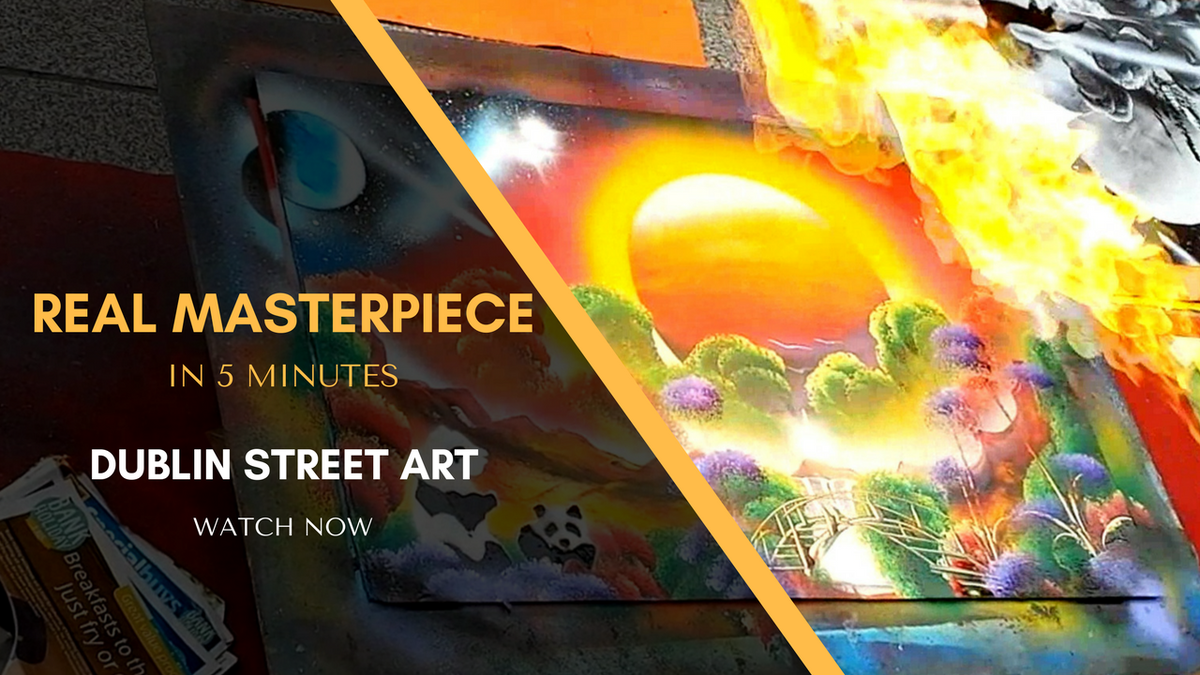 MrDublinGuide's tweet photo. 😍 Amazing Spray Paint Art in #Dublin. Real Masterpeace in 5 mins #sprayart #spraypaint #spray Watch video here https://t.co/4IoeEyl5kY https://t.co/0rIWhQ3pd8