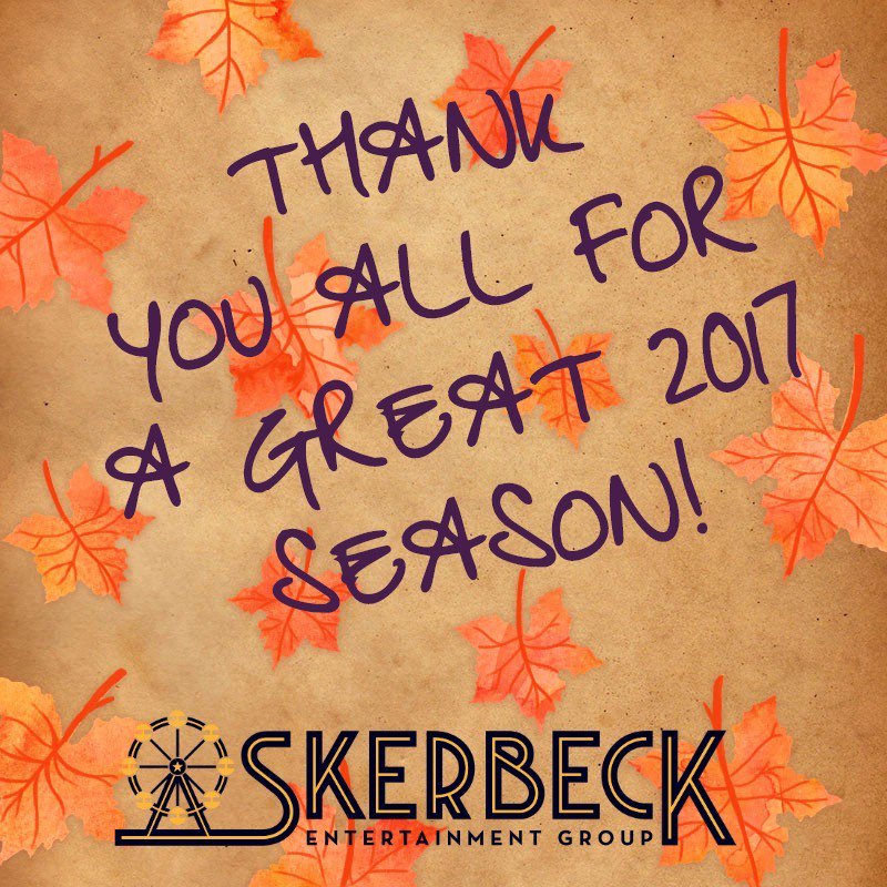 We will be closing our 2017 Regular Season in a couple of hours! Thank you to all of our employees for bringin...