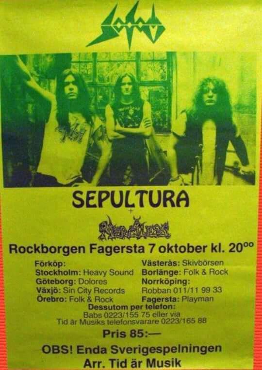 ThrasherManiacs's tweet photo. SODOM
SEPULTURA 
MERCILESS
October 7th, 1989 
#ThrashMetal #Flyer #OldSchool https://t.co/gSpkhBTPBf