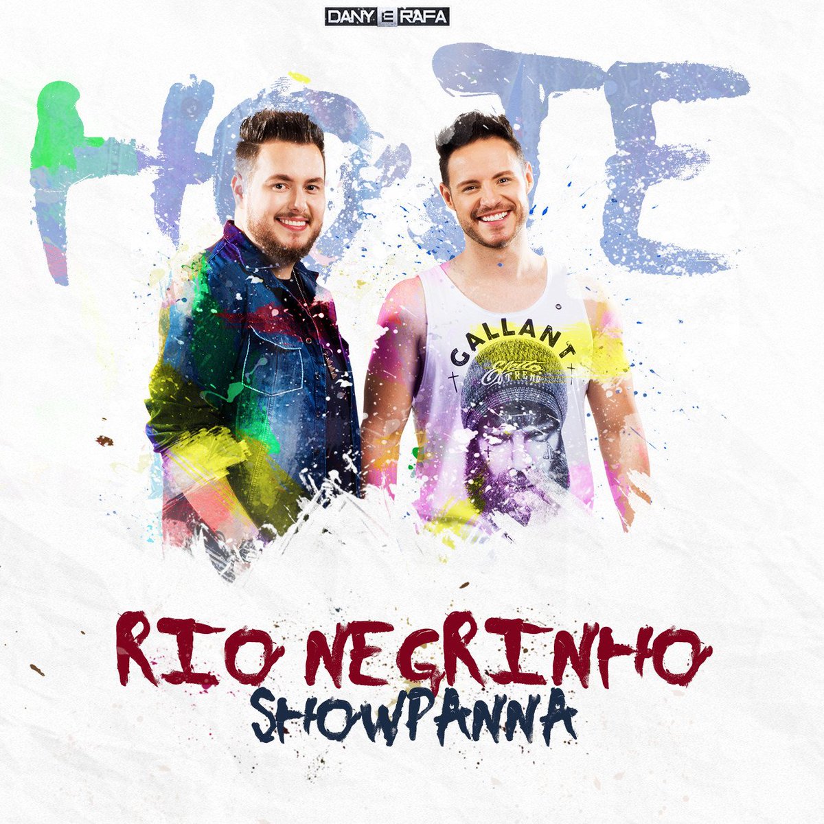 dupladanyerafa's tweet photo. Alô Rio Negrinho e região! Hoje a bagunça vai ser no @Showpanna! #TamoChegando #DanyeRafa https://t.co/QWz2sQJa5l