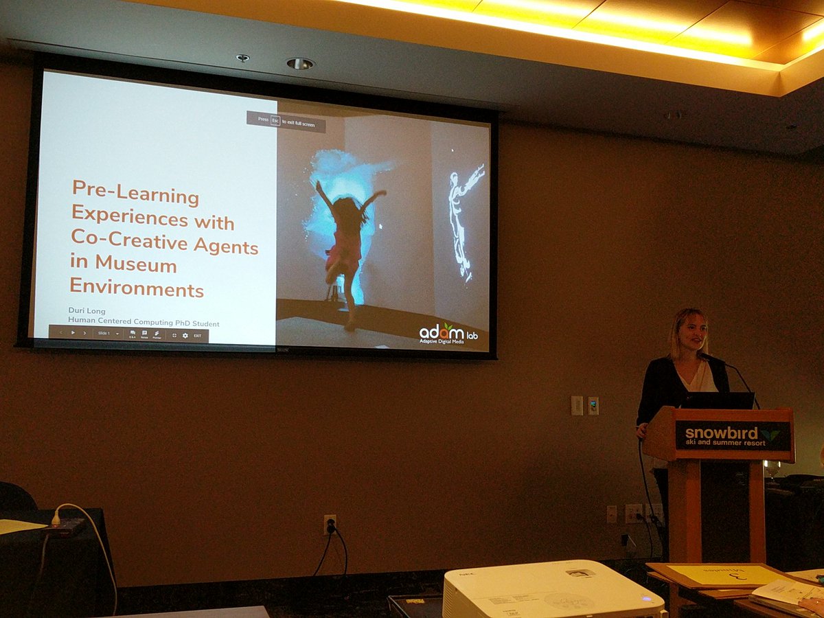 Pre-Learning Experiences with Co-Creative Agents in Museums #AIIDE17