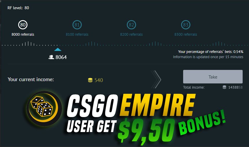 To get $9.50 FREE CSGOROLL BONUS use the CODE: csgofast .com/#r/4zbr3v (csgo) or skinpabg .com/#r/4zbr3v
(pubg)