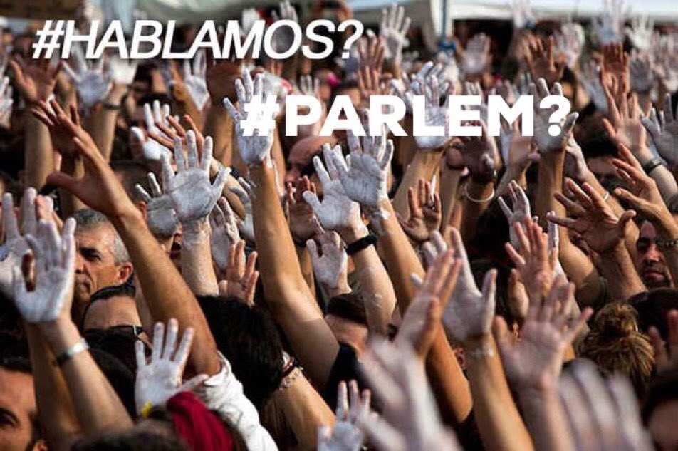 .<a href="/CoR_President/">Kata Tüttő</a> "Calm, peaceful and constructive dialogue is urgently needed" #hablamos #parlem dress in WHITE at Opening of #EURegionsWeek