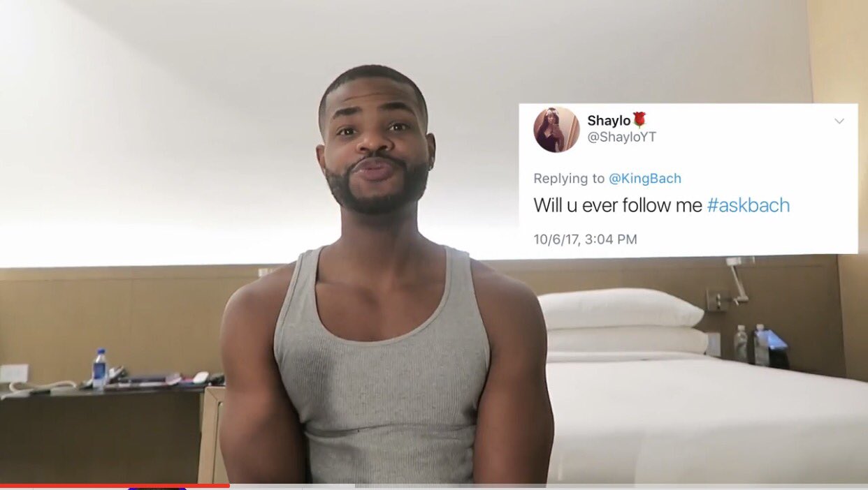 Code Shaylo On Twitter Ayeee Kingbach Just Watched The Vlog