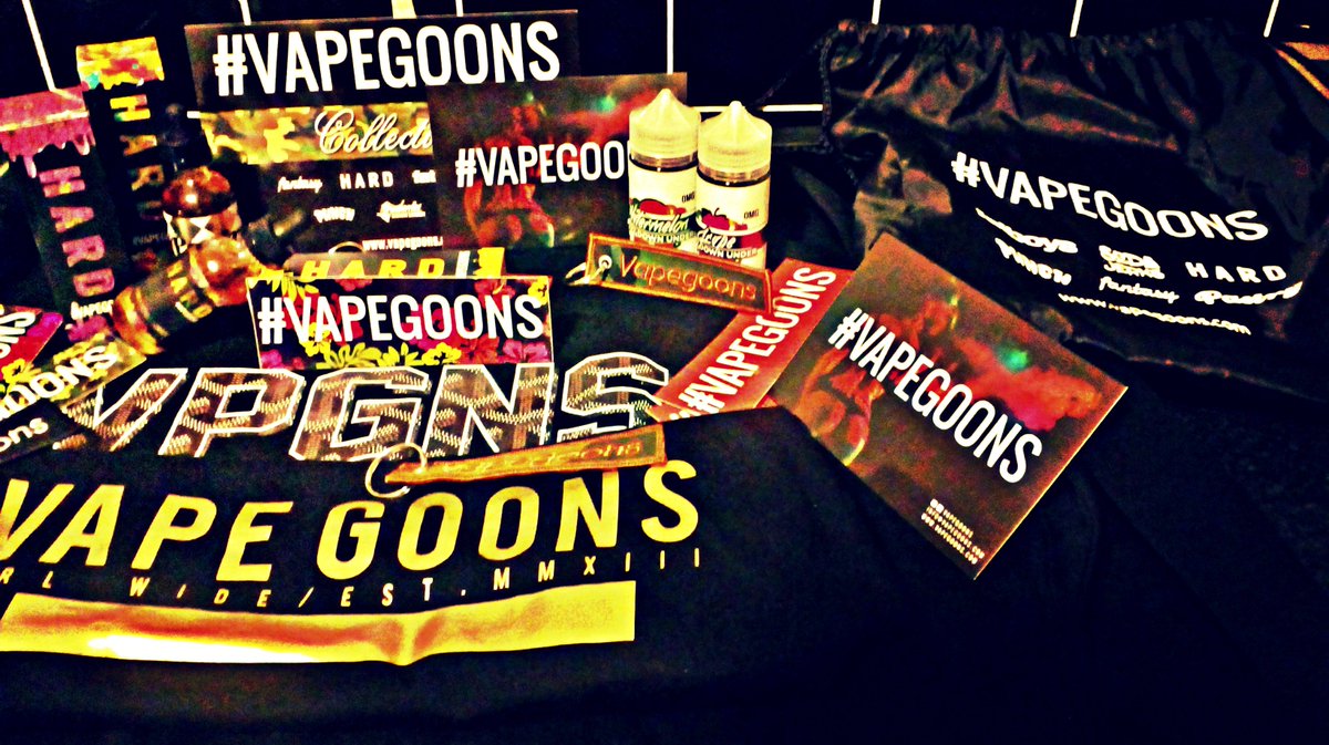thevapingguruuk's tweet photo. @TheVapeGoons Exclusively available in the UK from The Vaping Guru #Vapegoons #VPGNS #Goondrip #Goonsquad #GoonAF https://t.co/1Ikwik45YT