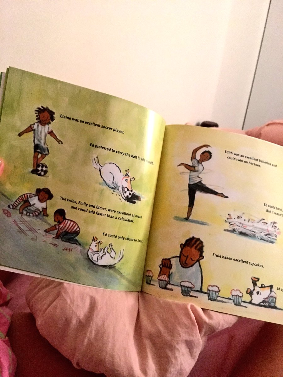 GraceKChoi's tweet photo. Loving our latest book from @dollyslibrary! #ExcellentEd is an excellent read ๐ @stacymcanulty #WeNeedDiverseBooks #ImaginationLibrary https://t.co/jQDOxrsJYR