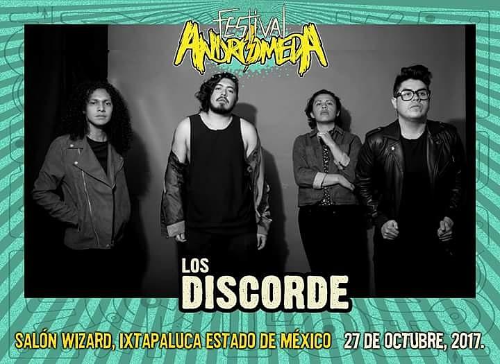 ⚡💜¡Familia, nos vemos este 27 de octubre en Salón Wizard Ixtapaluca! #FestivalAndrómeda #Temporal #DiscordeArmy 💜⚡