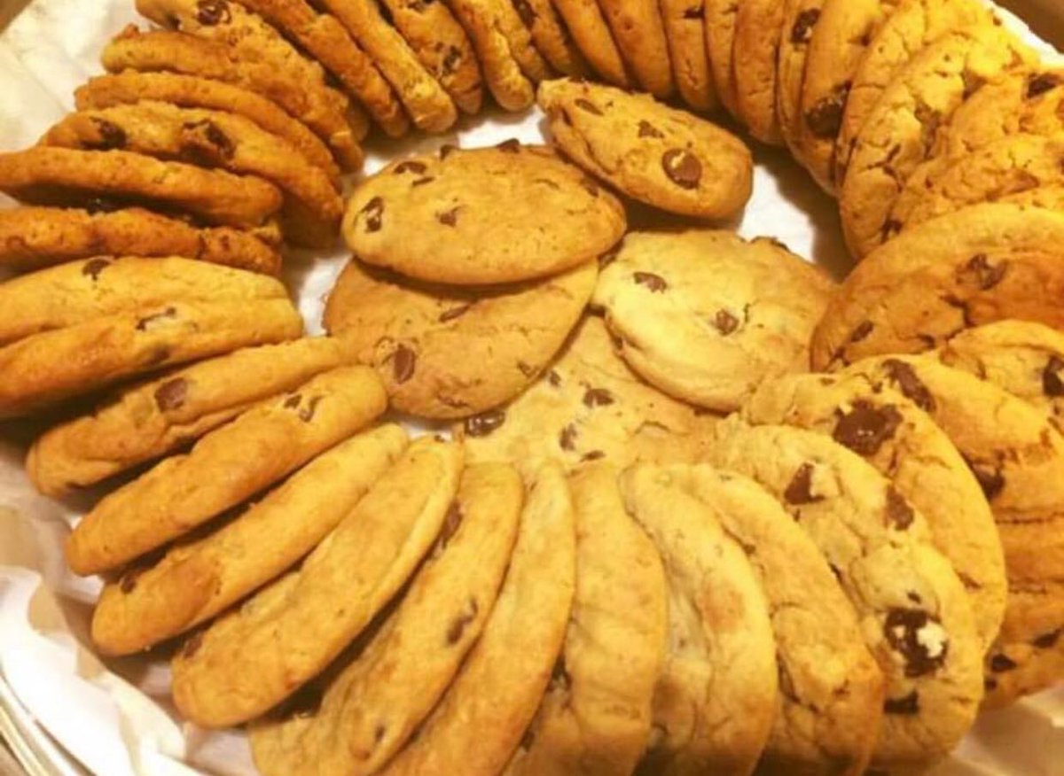 Ya listas #LasCookies 😋 un #Clasico de #PuntoDeEncuentro No las probaste?!😮 te esperamos mañana 10.30hs  en Cno Gral Belgrano 6731👈☕