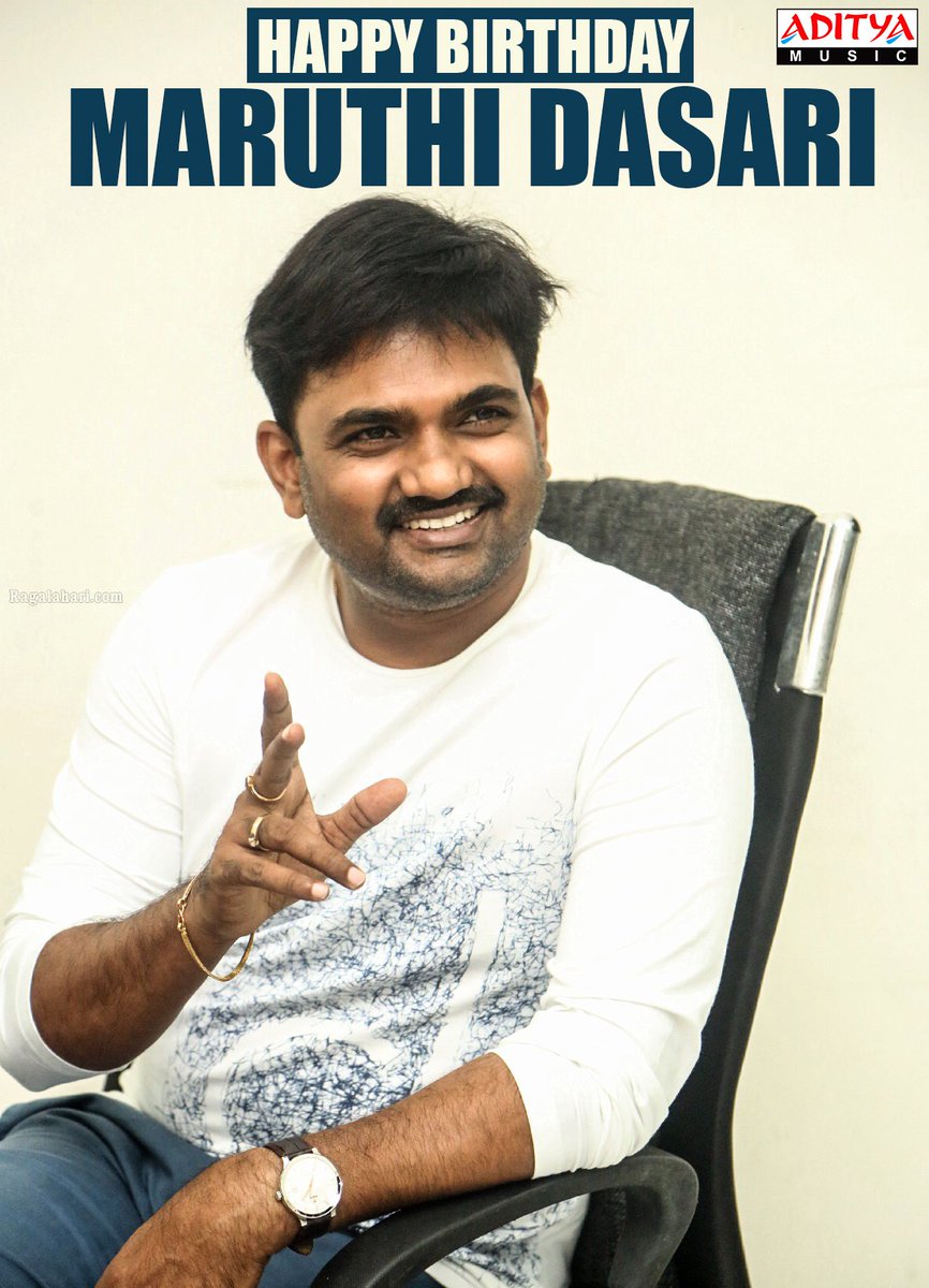 Wishing a very happy birthday to Director #Maruthi gaaru
#HappyBirthdayMaruthi #HBDMaruthi