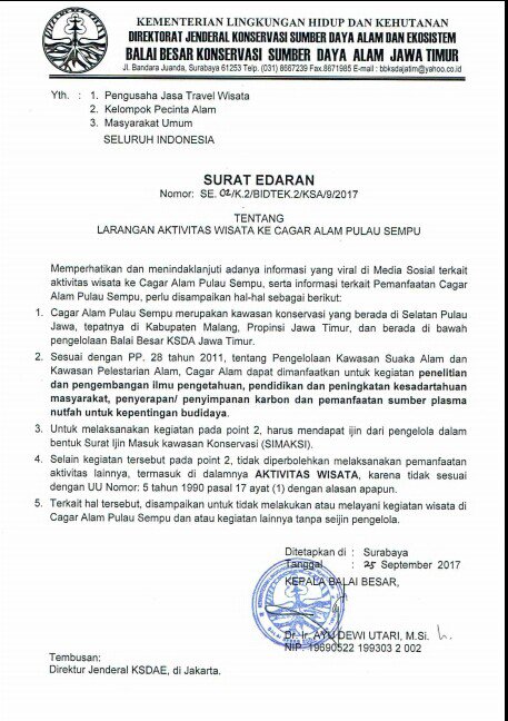 agusirwanto's tweet image. CAGAR ALAM P. SEMPU bukan tempat wisata, Lek perlu ditangkap yg tetap bandel
#savesempu