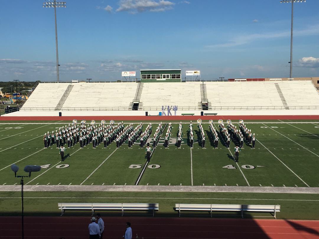 The Huntsville Military Marching Band with a solid performance today in Brenham at Pre UIL contest.  <a href="/thehornetnation/">Huntsville Hornets</a> <a href="/HISDHornets/">HUNTSVILLE ISD</a>