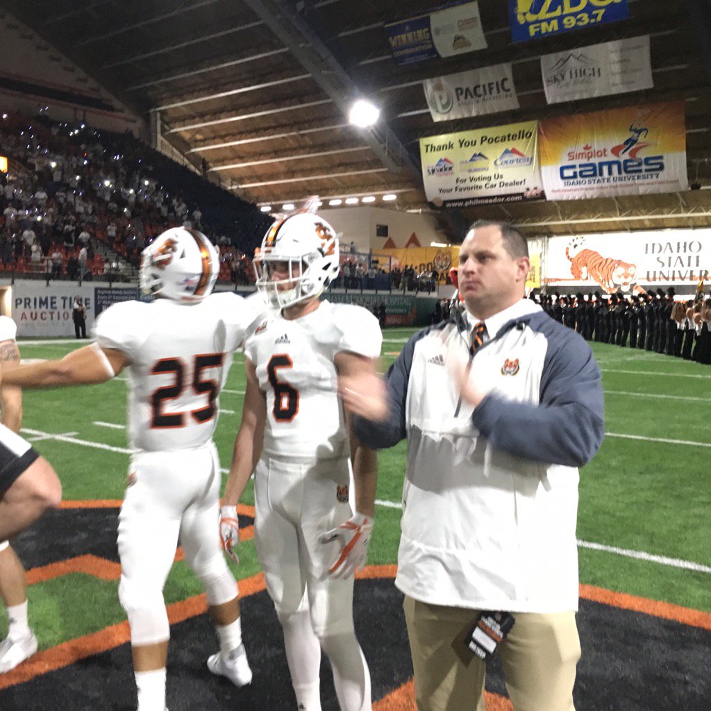 Honorary captain vs. montana. Privileged. Thanks <a href="/ISUBengals/">Idaho State Athletics</a> family. Memories and emotions running high....