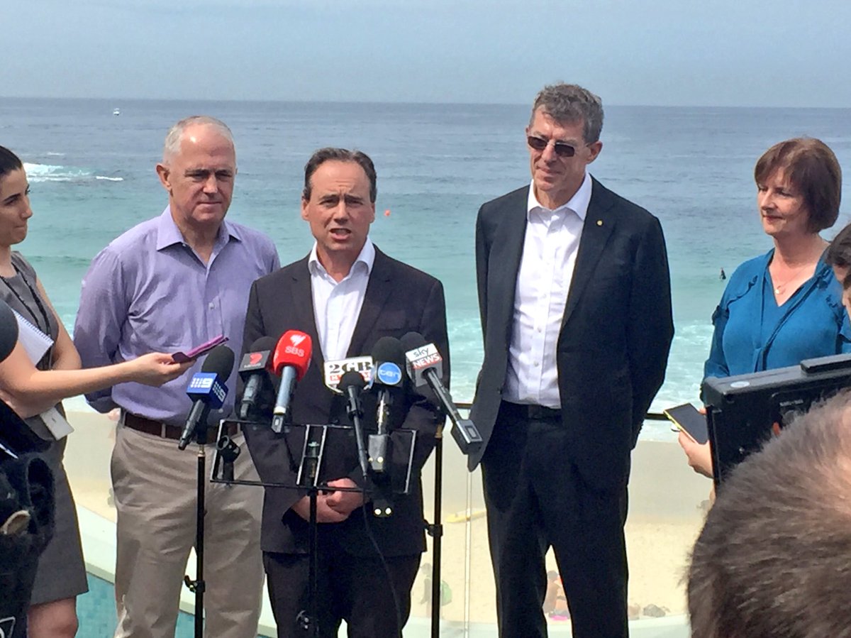 Greg Hunt (@thehongreghunt) on Twitter photo Great to join <a href="/TurnbullMalcolm/">Malcolm Turnbull</a> & Prof Ian Frazer to announce that Gardasil 9 vaccine will be added to school immunisation programs next year Great to join <a href="/TurnbullMalcolm/">Malcolm Turnbull</a> & Prof Ian Frazer to announce that Gardasil 9 vaccine will be added to school immunisation programs next year