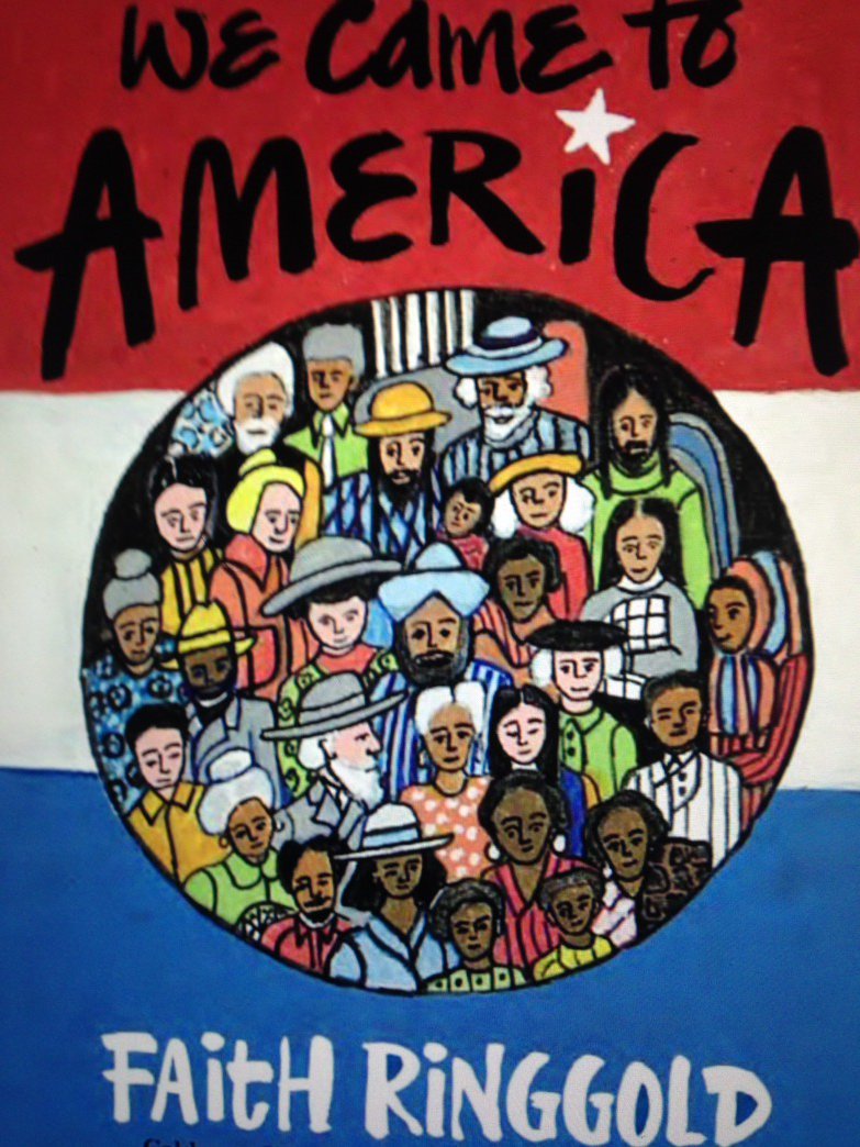 Happy Birthday Faith Ringgold! Her book, We Came to America, is a timely addition to your classroom library! 