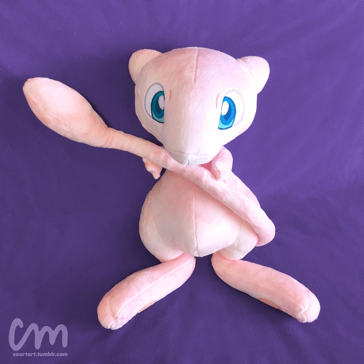 Courtney Life Size Mew And Shiny Mew Plush With Posable Tail They Are Abailable In My Etsy Shop T Co Y1tovtgx66 Pokemon Plushie T Co Fx2rwmrimc