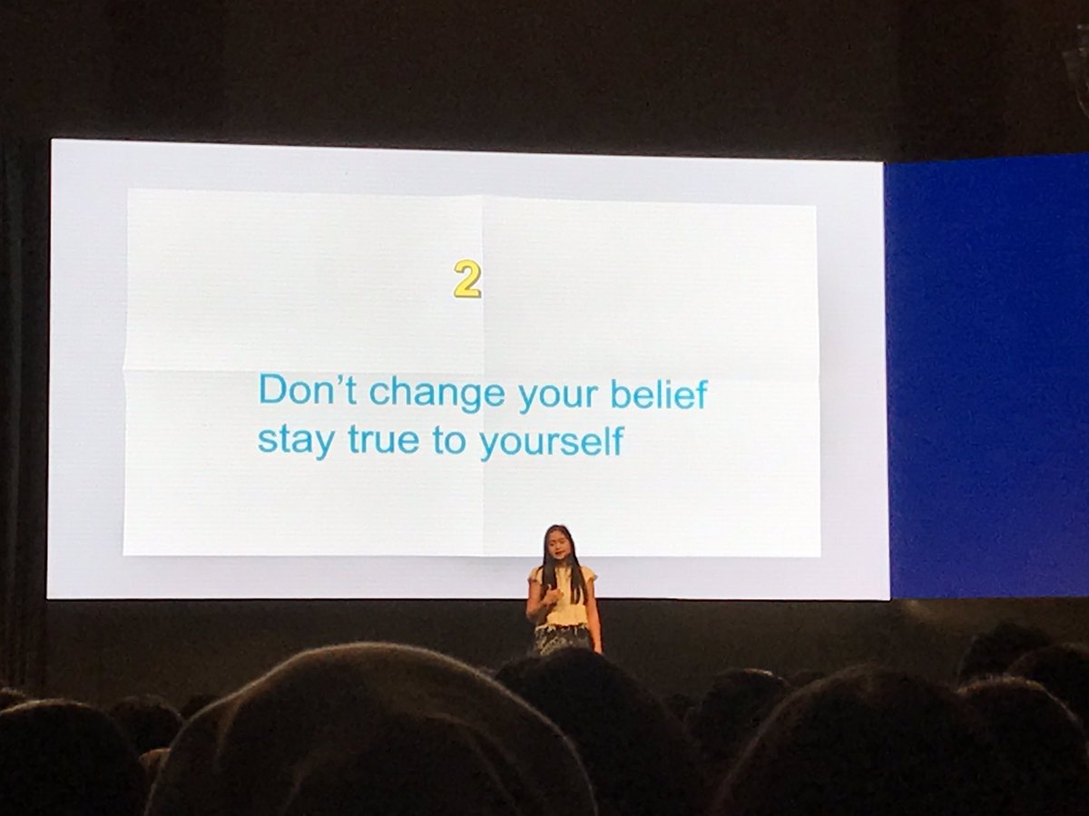 cewekbangetid's tweet photo. "Don't change your belief stay true to yourself" -Feya Simanjuntak
Inspiratif banget kan, kata-katanya girls!! 😍 #IDEAFEST2017 https://t.co/b46MvuthHF
