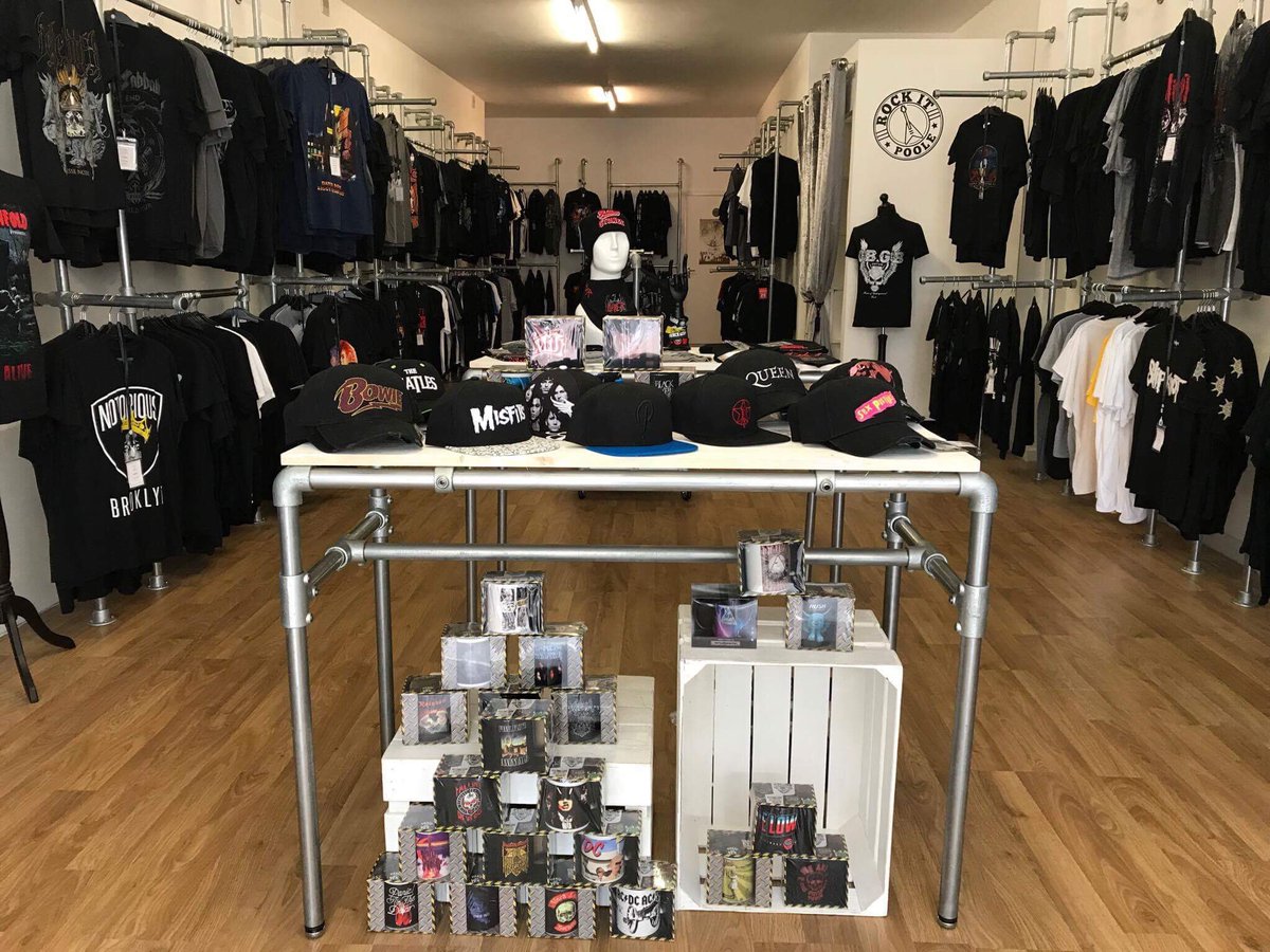 You my be interested to know that we have reopened under the name @rockitpooleuk 58 The High Street Poole find us social media #rockitpoole