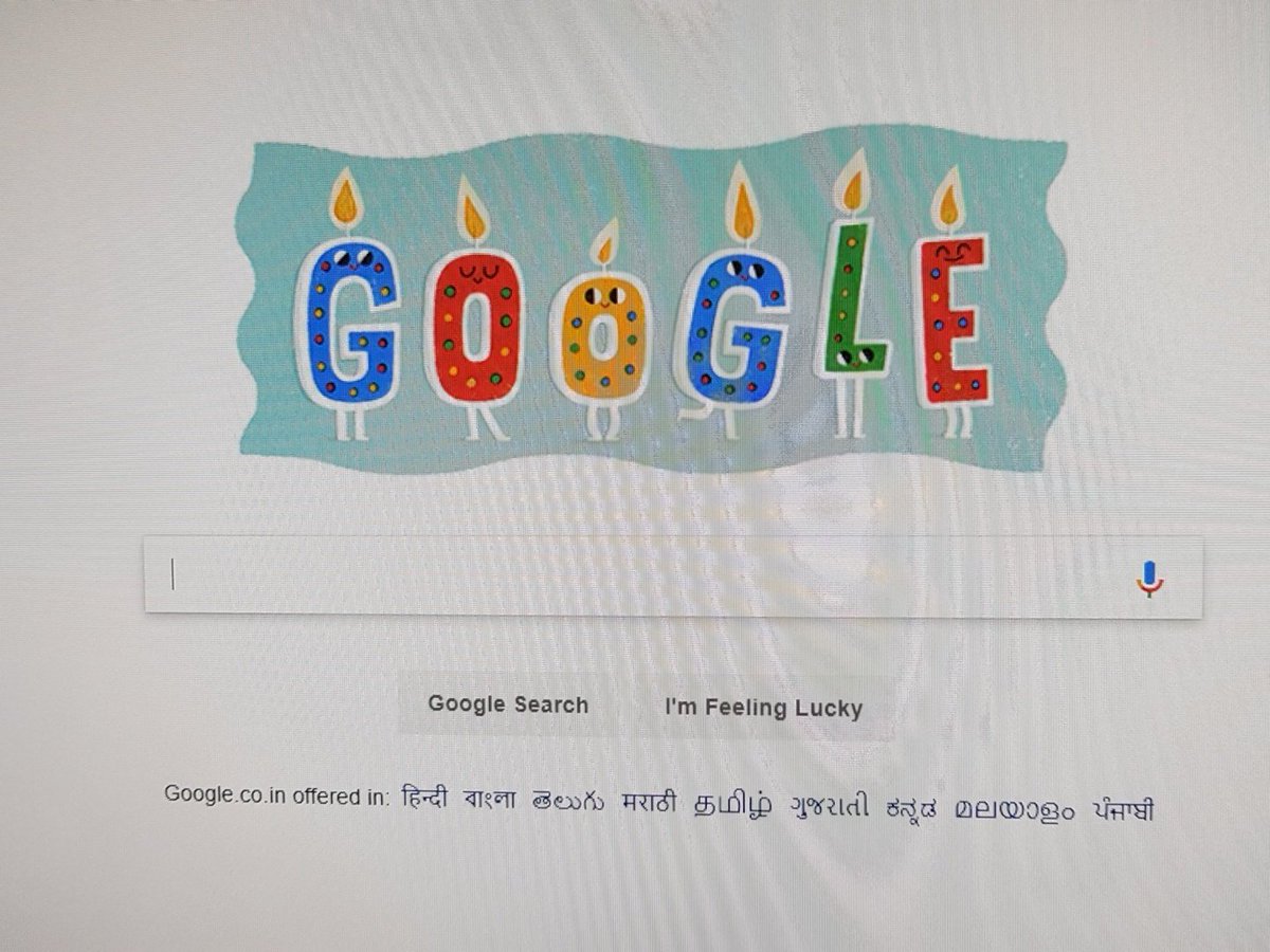 rahulspall's tweet photo. Google knows it's my birthday today. https://t.co/XKnmlRUBIu