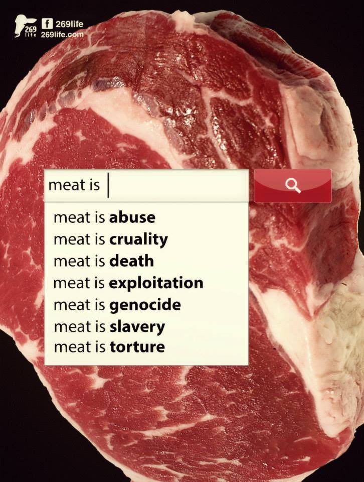 Don’t let the crazy vegans shame you into not eating meat!  It is perfect nutrition and you should vigorously defend it! Step up carnivores!