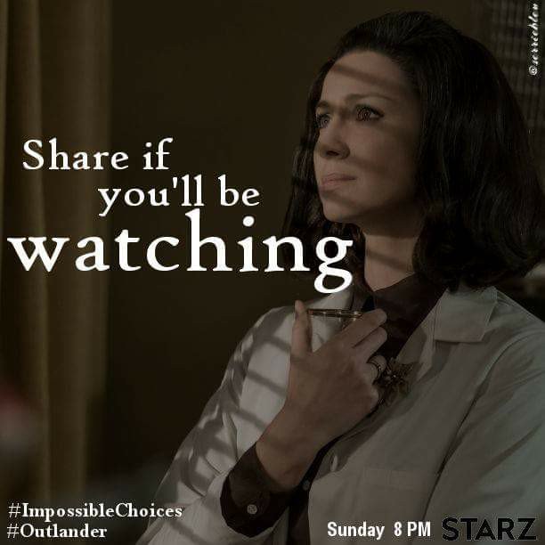 Will ye share this all over social media? We ken we can count on #Outlander fans.