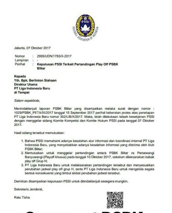 Play off Khusus itu aturan apa lagi ya Tuhannnn....

Dagelan kok ra rampung-rampung!

Jelas-jelas seSUai Regulasi PSBK yg lolos kok dipuntir