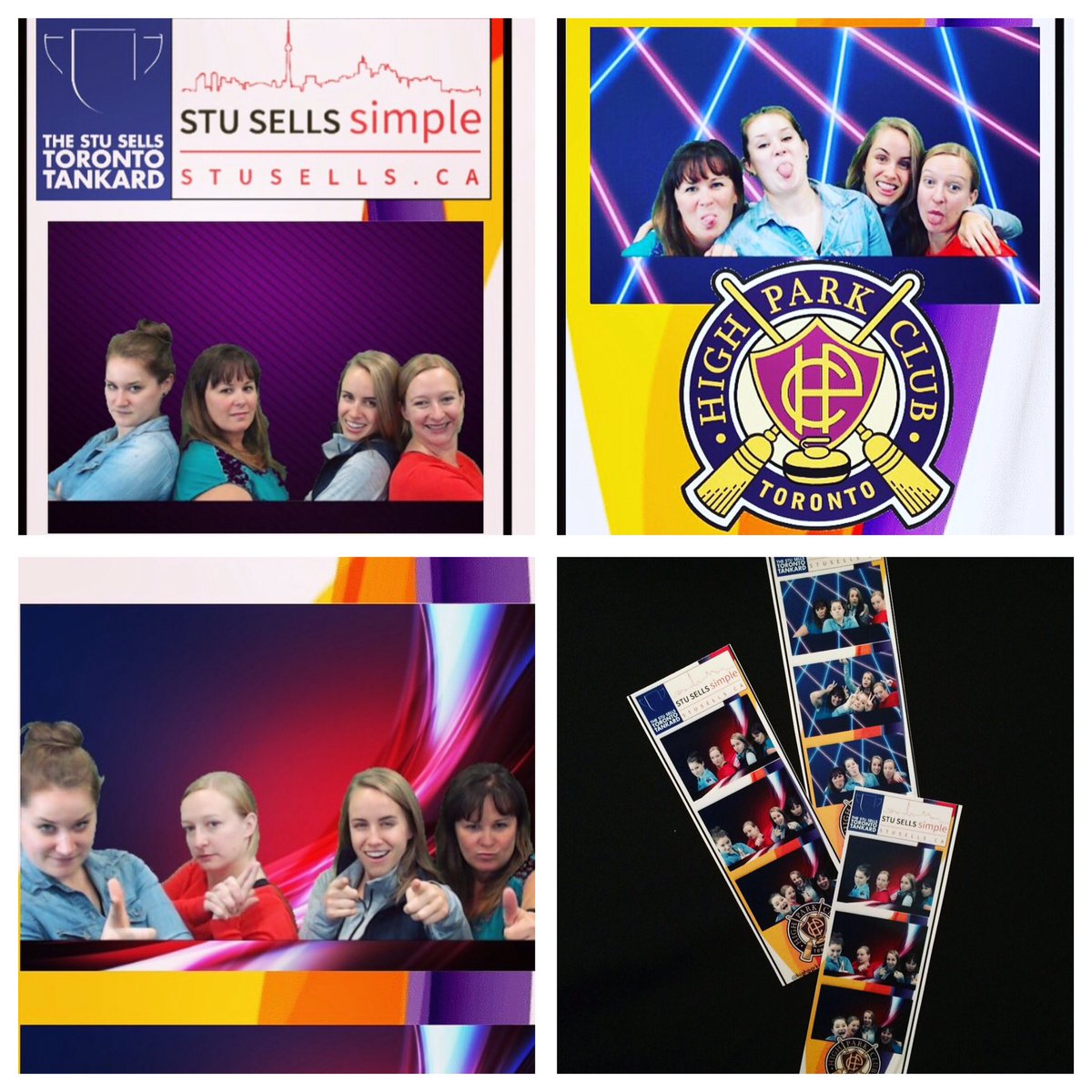 Team Morrissey takes over the photo booth at the <a href="/Stusellsto/">STU SELLS SIMPLE</a> Toronto Tankard.
