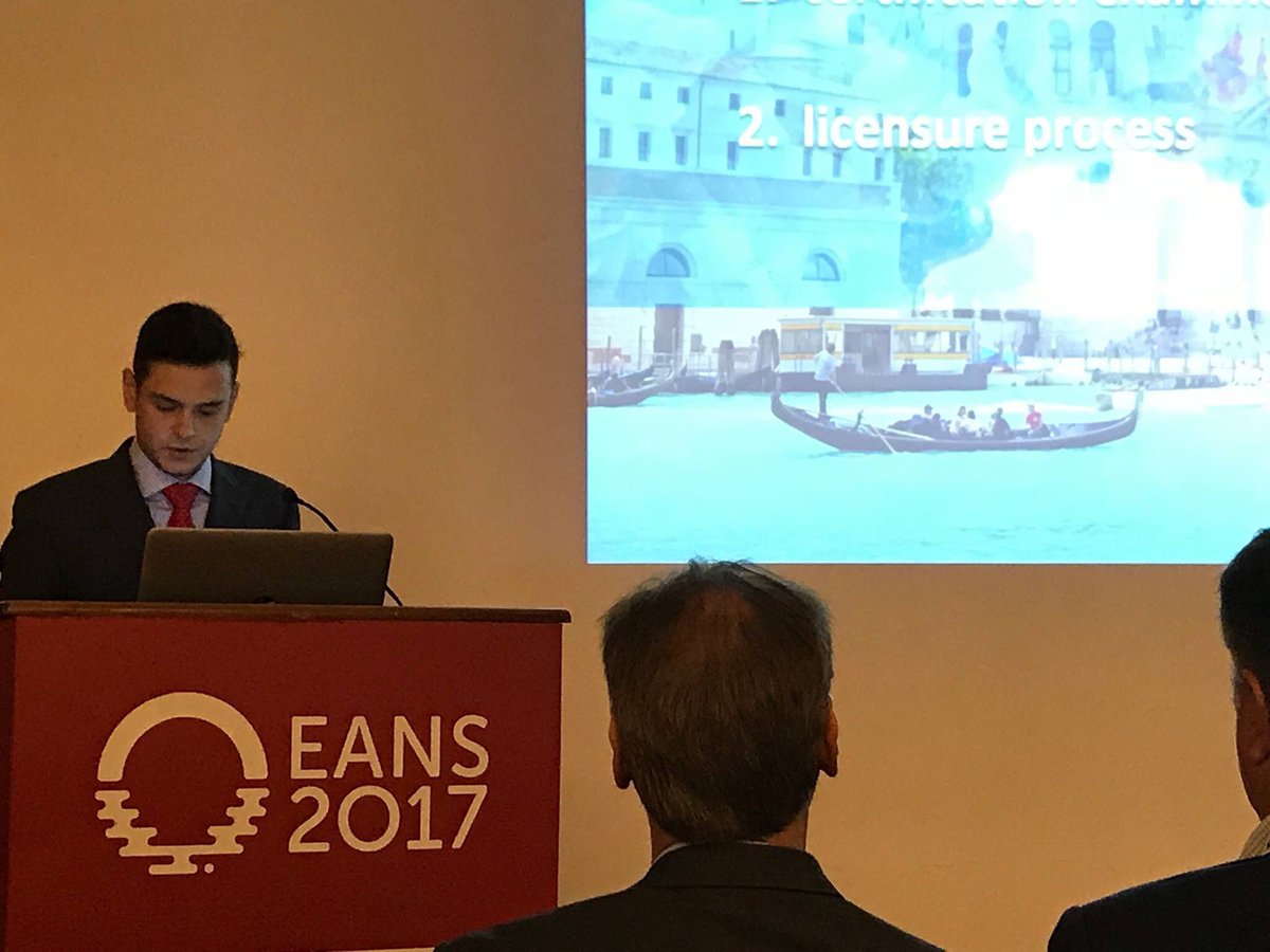 alshafain's tweet photo. Uladzislau ulasavets presenting certification and accreditation process of neurosurgical residents in Europe https://t.co/wrZIP90oCv